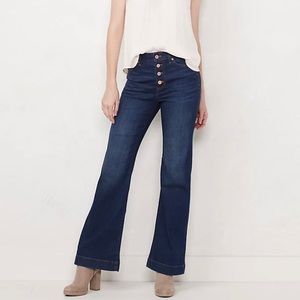 NWOT LC by Lauren Conrad Super High Waist Flare Jeans